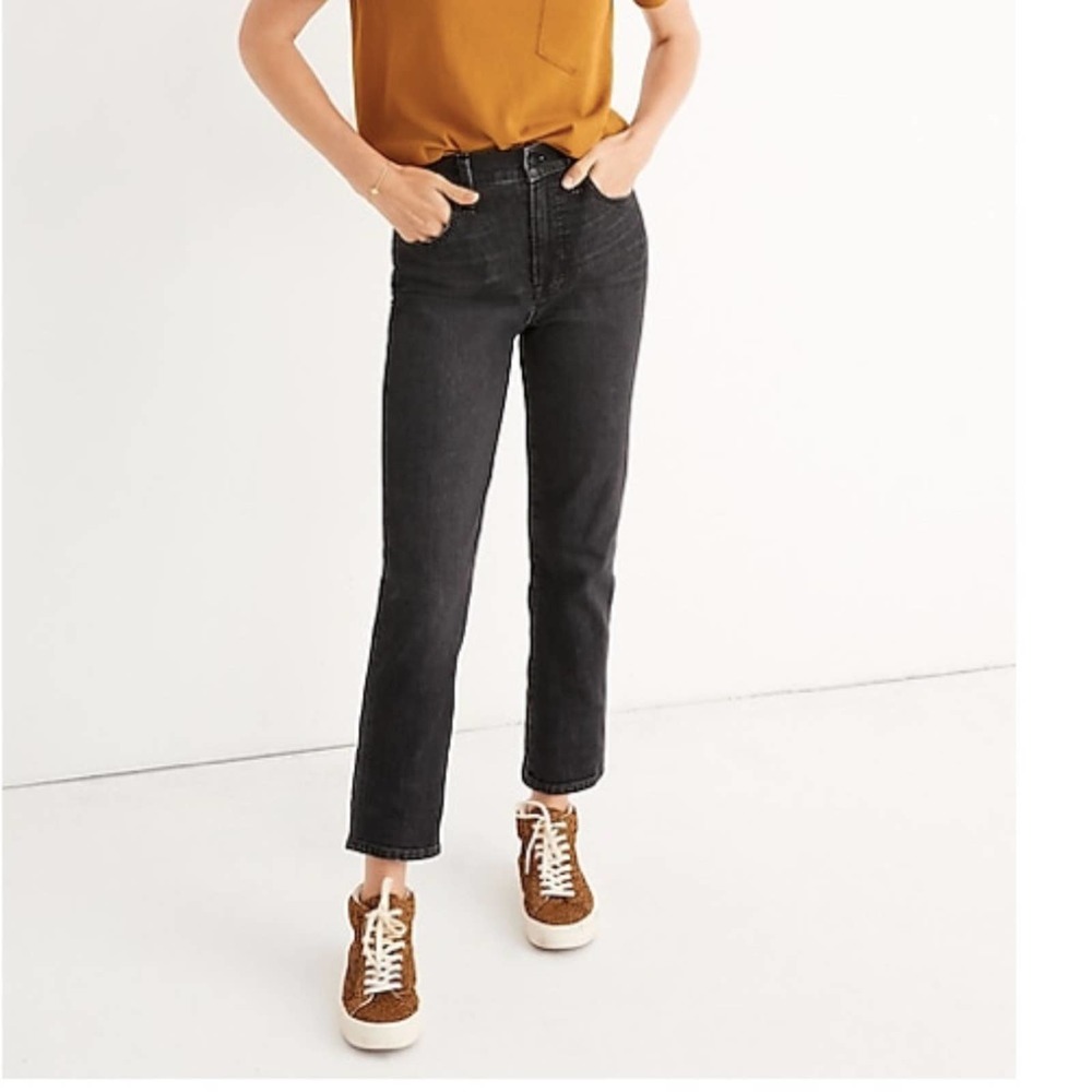Madewell Perfect Vintage Crop Jean in Sumner Wash 23